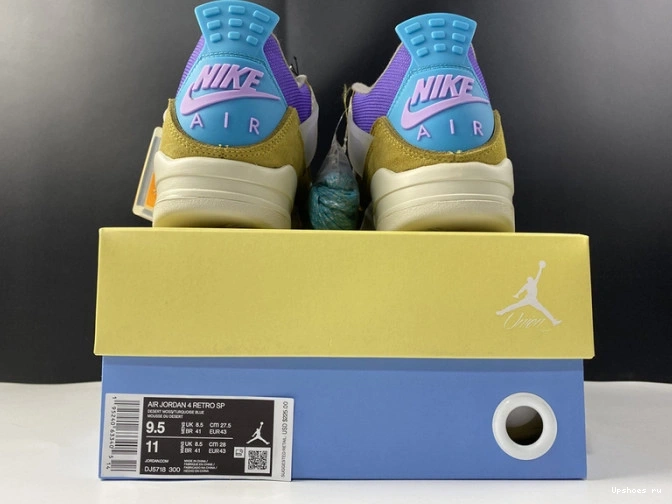 DJ5718-300 Desert 4 Anniversary Air Jordan Moss Retro SP Union 30th 0929